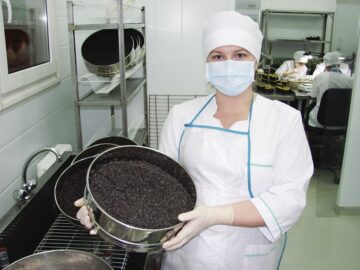 В 2021 году Вологодская область произвела почти 20 тонн черной икры